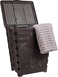 Mind Reader Składany kosz na pranie 61 l,