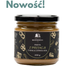 Pasta pistacjowa z białą czekoladą 200g / Bartnik