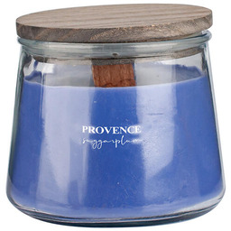 Provence Świeca zapachowa WOODEN z drewnianym knotem, Cukrowa