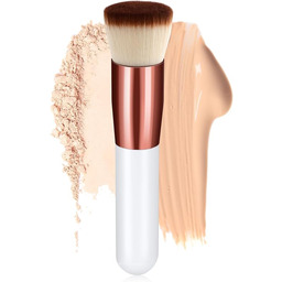 GlasFlength Pędzel do podkładu, pędzel do makijażu, Kabuki,