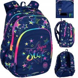 Plecak Szkolny Dla Dziewczynki Stars W Gwiazdki Cp