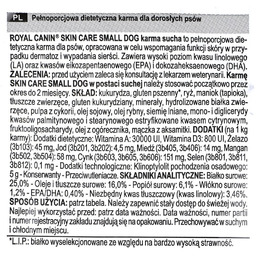 Karma Royal Canin Dog Skin Car