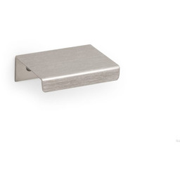 Uchwyt meblowy krawędziowy Way 32 Aluminiowy Srebrny