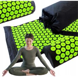 Mata zdrowotna do akupresury z kolcami + poduszka