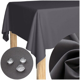 Obrus 120x220 Plamoodporny Klasyczny Savio Grafit