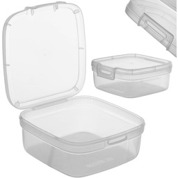 Pojemnik na żywność kwadratowy Curver Snap Box 0,9L