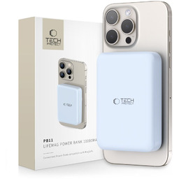 Powerbank magnetyczny 10000 mAh, bezprzewodowy, indukcyjny do MagSafe