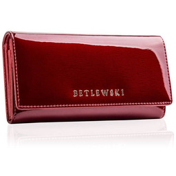 Portfel damski BETLEWSKI ZBPD-BS-100 CZERWONY