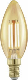 EGLO Żarówka LED E14, Golden Vintage do oświetlenia