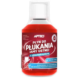 APTEO Płyn do płukania jamy ustnej z chlorheksydyną,