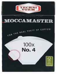 MOCCAMASTER Filtr do kawy Nr 4 (100 sztuk)
