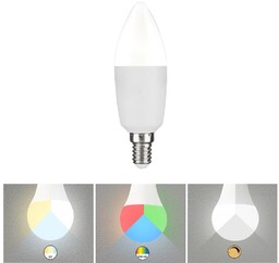RABALUX 1980 Smart Wifi bulb,E14,remote control