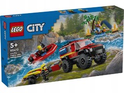 Lego 60412 City Terenowy wóz strażacki z łodzią