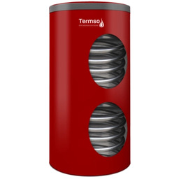 Bojler nierdzewny pionowy TERMSO 300L 2w (economy) CWU