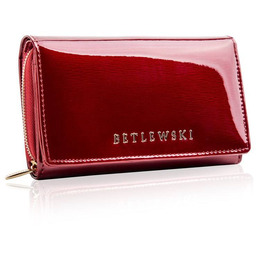 Portfel damski BETLEWSKI ZBPD-BS-513 CZERWONY