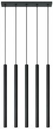 Lampa Wisząca PASTELO 5 Czarna Stal, SL.0472