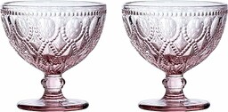 Premier Housewares Fleur Sundae szklanki do naczyń, 250