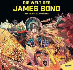 Laurence King: Puzzle 1000-częściowy ''Die Welt des James