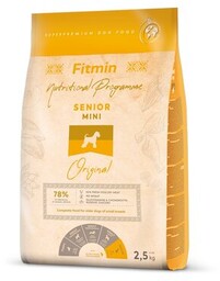 FITMIN Karma dla psa Mini Senior Drób 2.5