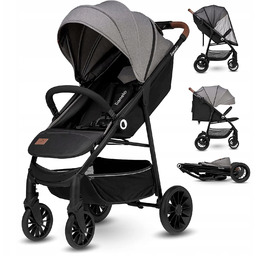Lionelo Zoey wózek spacerowy do 15kg grey