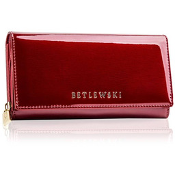 Portfel damski BETLEWSKI czerwony ZBPD-BS-106