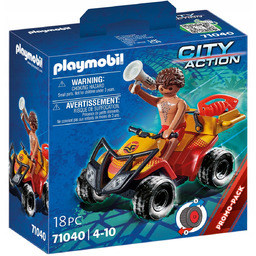 PLAYMOBIL CITY ACTION QUAD RATOWNIKA 71040