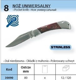 Nóż monterski PROLINE 30090