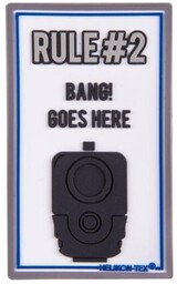Emblemat Helikon "Rule#2" - PVC - Biały (OD-RL2-RB-20)