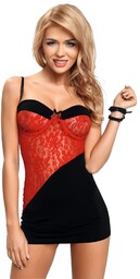 TIFFANY CHEMISE red XXL/XXXL