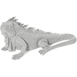 EUROFIRANY Figurka dekoracyjna Eldo 459850 Srebrny