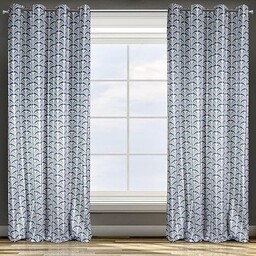 Deisgn91 Aksamitny wzór Velvet 8 oczek, miękkie zasłony,