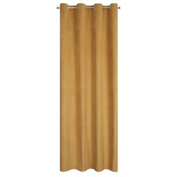 Eurofirany Zasłona 140x250 Lili złota welurowa gotowa