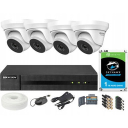 Zestaw monitoringu Cctv 1Tb Hikvision Hiwatch