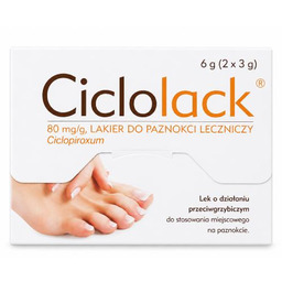 Ciclolack 80 mg/g Lakier do paznokci leczniczy, 2