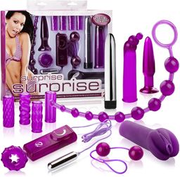 Żelowy zestaw zabawek erotycznych "surprise" dsr 0572470