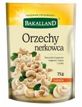 Bakalie orzechy nerkowca BAKALLAND 75g /SP-020237/