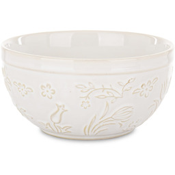 Salaterka porcelanowa kremowa 8x15,5x15,5 179354