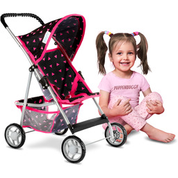 Kinderplay Wózek dla Lalek Spacerówka - Buggy Wózek