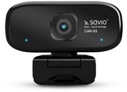 Savio CAK-03 Czarny Kamera internetowa