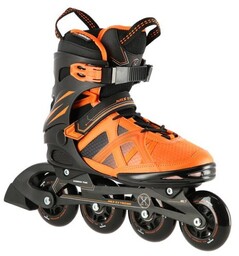NA14112 CZARNO-POMARAŃCZOWY ROLKI NILS EXTREME