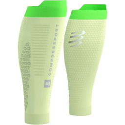 COMPRESSPORT Opaski kompresyjne na łydki R2V3 lime/neon green
