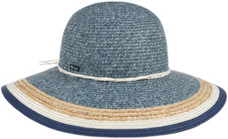 Miekki Kapelusz Striped Edge by Lipodo, niebieski nakrapiany,