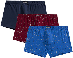3-pack Bokserki Męskie Bawełna Sportowa