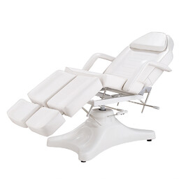 Fotel hydrauliczny kosmetyczny podologiczny obrotowy spa łóżko leżanka