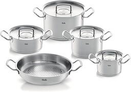 Fissler Brytfanna ze stali nierdzewnej, 18/10 Steel, Stalowy,