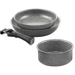 Ballarini Torre 1029409 Indukcja Aluminium 4 elementy Zestaw