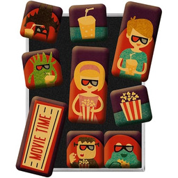 Nostalgic Art zestaw magnesów 9-częściowy, zestaw magnesów