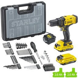 STANLEY Wiertarko-wkrętarka FATMAX SFMCD700D2A-QW zestaw akumulatorów