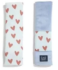 Ochraniacz na pasy, HEARTBEAT BLUE, La Millou