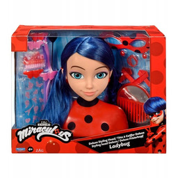 MIRACULOUS BIEDRONKA I CZARNY KOT Biedronka głowa